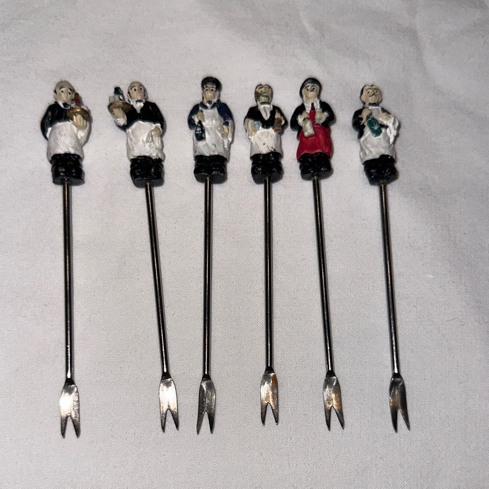 90’s Vintage Guy Buffet Barware set of 6